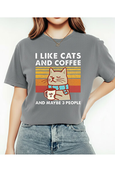ship master Αστείο vintage μπλουζάκι με γράμματα με γάτα και καφέ – για τους ...