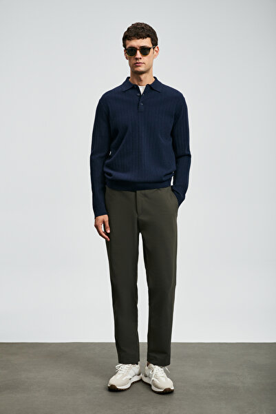 Lufian Josef Erkek Kazak Lacivert