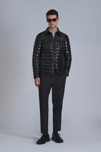 Lufian Ανδρικό Slim Fit Μαύρο Αθλητικό Παντελόνι Chino - Clos