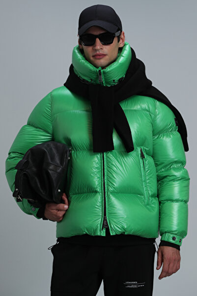Lufian Palton pentru bărbați Dougles Goose Down, verde