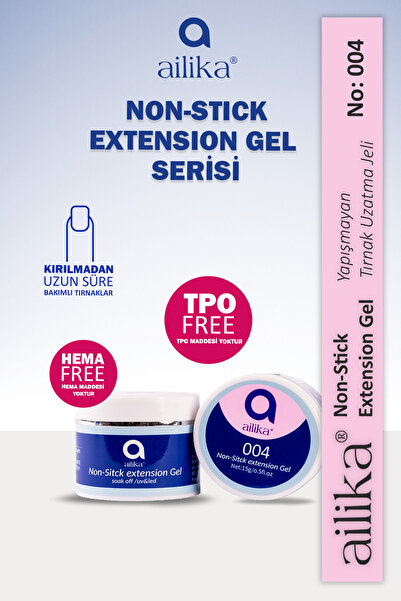 Ailika Yapışmayan Hamur Jel Non-Stick Extention Gel 15gr No:004