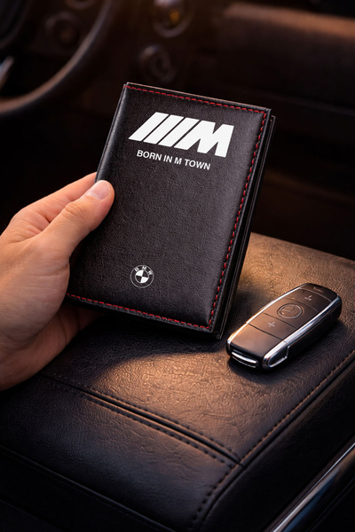 HEDİYEDİYE حافظة رخصة القيادة من بي إم دبليو إم تاون بورن إن إم تاون، حافظة ر...