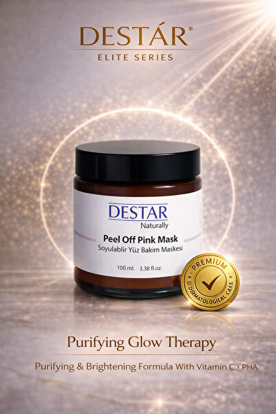 DESTAR NATURALY Pembe Soyulabilir Yüz Bakım Maskesi