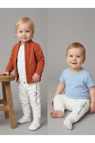 Tommy Hilfiger UNISEX ESSENTIAL JOGGING PANTS MADE OF PURE COTTON KIDS