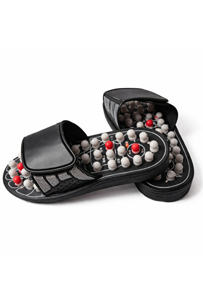 Generic شبشب تدليك القدم مدلك اداة استرخاء للتدليك لتخفيف التهاب اللفافة الاخ...