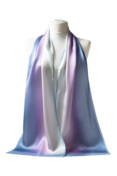 Vissona SATEN İPEK DEGRADELİ FULAR 30X170