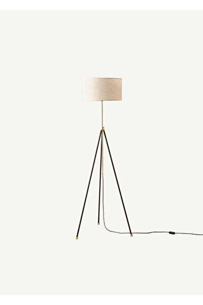 Bella Maison Pier Metal Lambader Beyaz (38x21x130-190 cm)