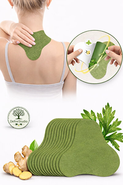 StoreWorld Yakı Bandı Bitkisel 10 Adet, Boyun, Bel, Sırt, Diz, Bacak Yakısı A...