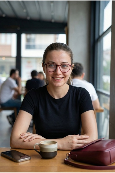 Optelli Sanna Burgundy Blue Light Protection Glasses