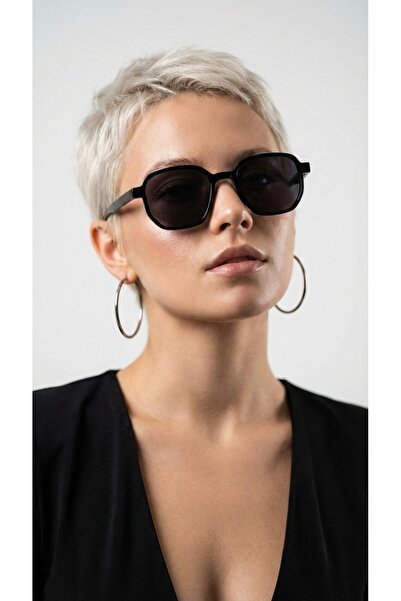 JULIANO Fallon Black-Black Sunglasses