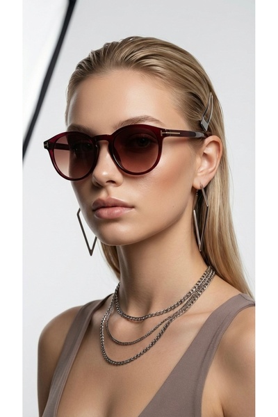 JULIANO Eva Bordo-Bordo Sunglasses