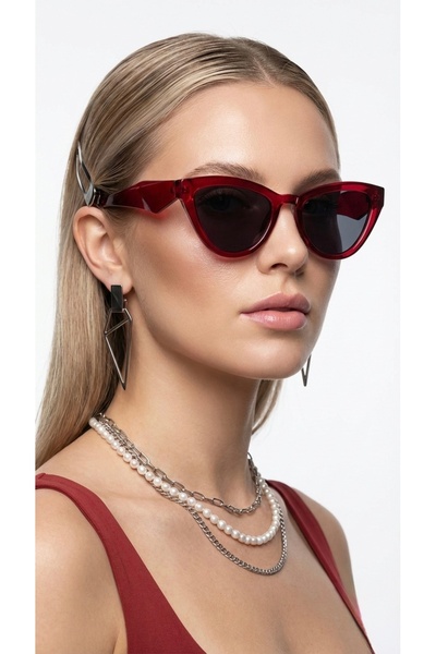 JULIANO Marley Red-Black Sunglasses