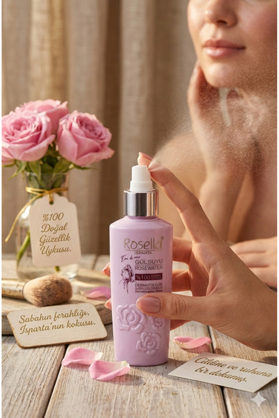 ROSELLA DOĞAL GÜL SUYU SPREY 110 ML