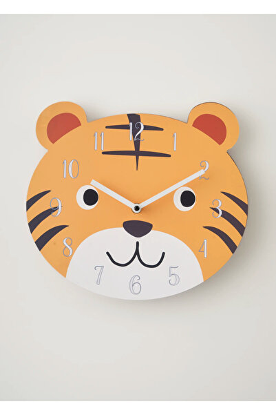 Bella Maison Tiger Çocuk Saati Turuncu (26x28 cm)