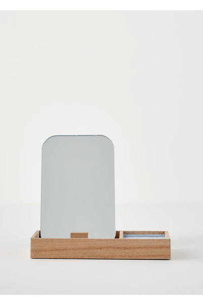 Bella Maison Merida Aynalı Takı Kutusu Mavi (12x17 cm)