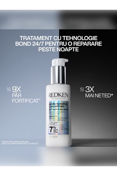 REDKEN Ser de tratament concentrat acid cu efect de legare 24/7
