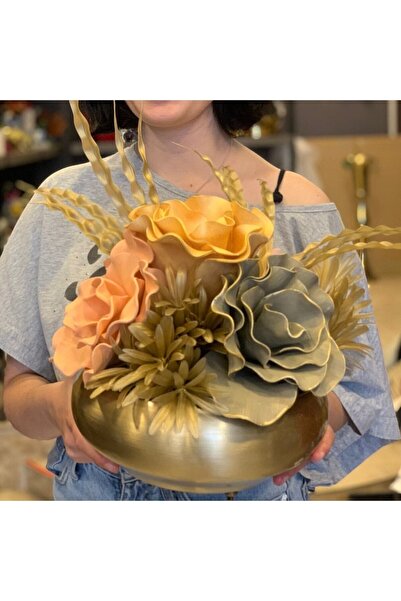 By Ari Ev Dekorasyon Aranjmanlı Saksı As0110-35