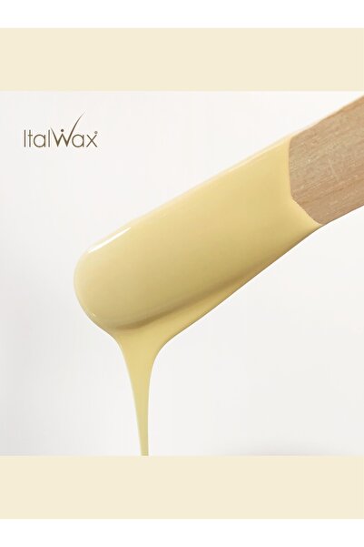 İTALWAX إيطال واكس شمع إزالة شعر فيلمي – حبيبات بدون ورق بخلاصة الشوكولاتة البيضاء – 500 جم