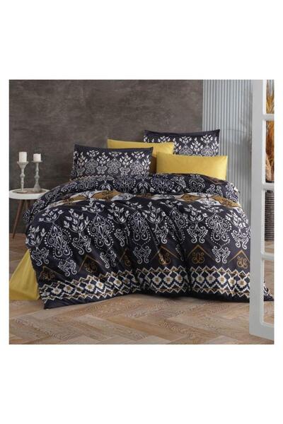 Clasy 100% бавовняний сатеневий двоспальний комплект постільної білизни Leros...