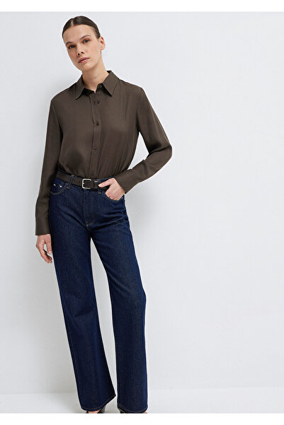 Mavi Haki (TENCEL™) Liyosel Gömlek Regular Fit / Normal Kesim 1211506-71603