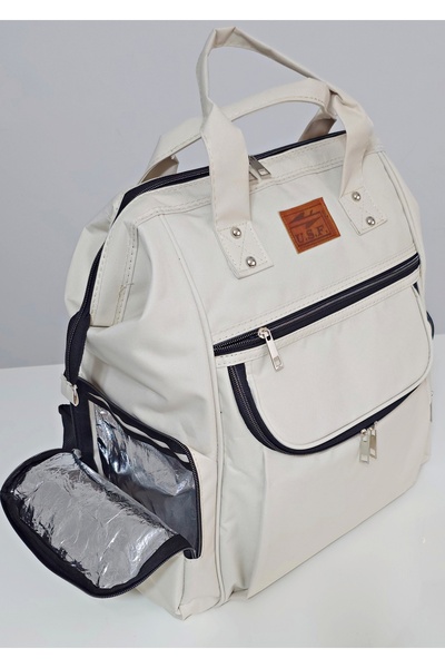 USF Termal Bölmeli Anne Bebek Çantası Organizatör Fonksiyonel Kamp Piknik Mam...