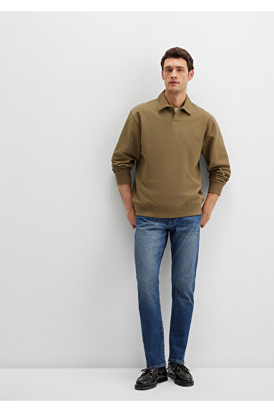 Mavi Pantaloni din denim clasici Milan, vintage, întunecați 0081090816