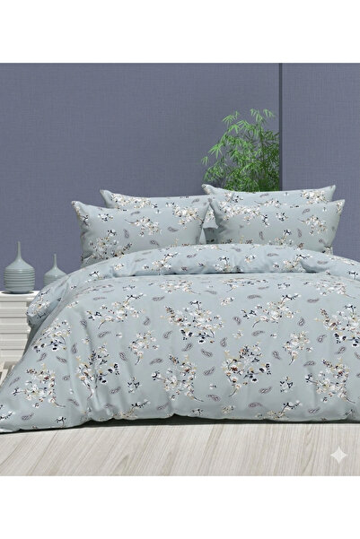 NURLATEX Floral în format mare lenjerie de pat - ELASTICIZAT