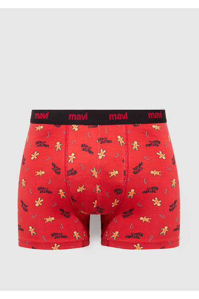 Mavi Bedruckte Boxershorts mit Neujahrsmotiv 0912133-32421
