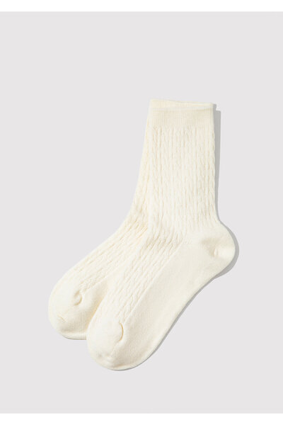 Mavi Μάλλινες Μπεζ Κάλτσες Μπότας 1913546-30757