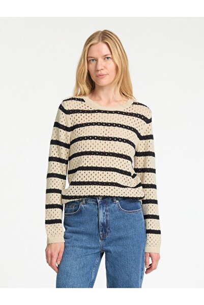 Selected Femme Strickpullover Gestreifter