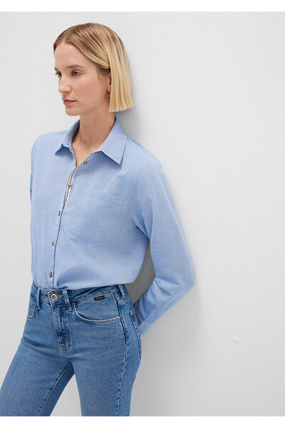 Mavi Gömlek Regular Fit / Normal Kesim 1211172-84179