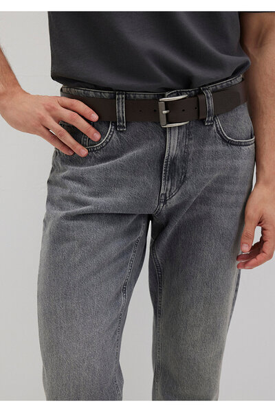 Mavi Brown Leather Belt 0910644-33382