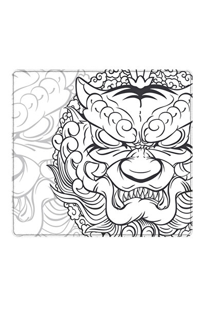 PORGE Lingyun Special Edition Speed Mouse Pad 500x500x4 Mm E-sports Mouse Pad