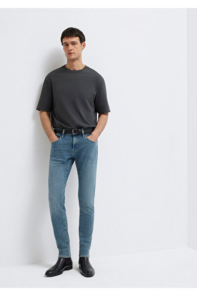 Mavi Pantaloni de jean James Pro Indigo albastru umbrit 0042489555