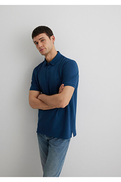 Mavi Tricou polo Mutat / Croi pe corp 063247-80705