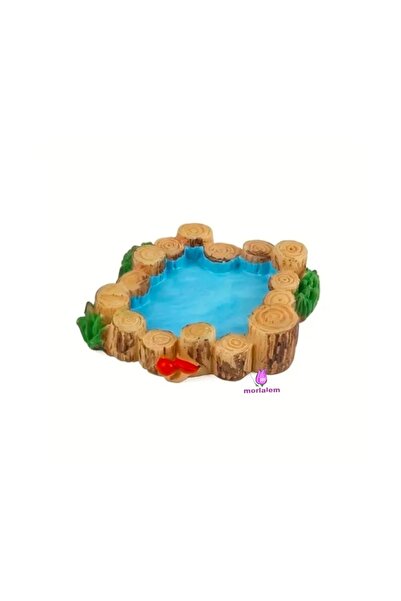 morlalem m Mini Miniature Grassed Bamboo Pool Silicone Mold K-648, Polyester ...