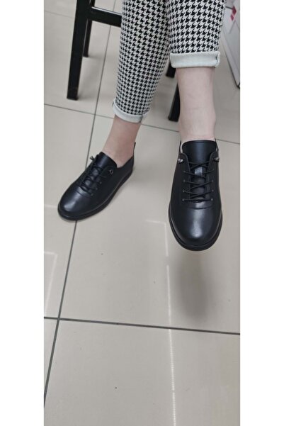 Voyager A.18 SİYAH DERİ AYAKKABI