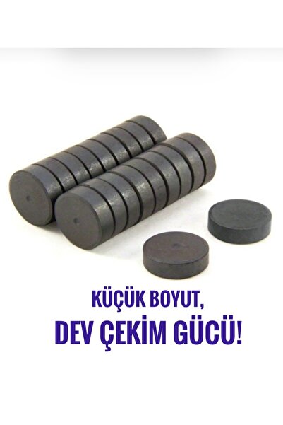 Sermet Süs Dünyası 10 AD Güçlü Magnet Mıknatıs Seti-Hobi, Okul ve Buzdolabı İ...