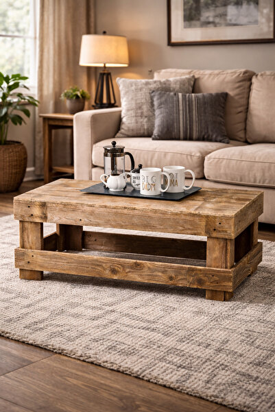 KÜTÜKhouse Palet Sehpa 60 X 133 Cm