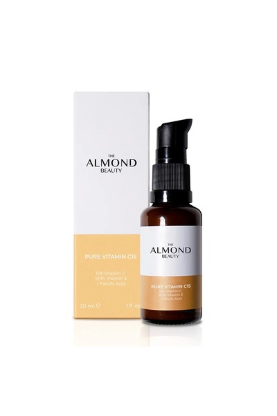 The Almond Beauty فيتامين سي 15 النقي الليبوزومي مع فيتامين إي وحمض الفيروليك