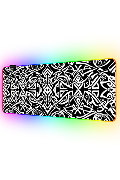HELİXSUN RGB Mousepad 80x30 [Speed] 3.3MM Pro Gaming 14 Modlu Çalışma