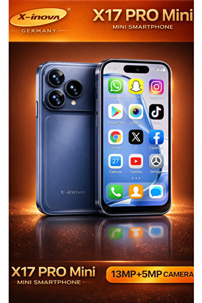 SMARTPHONE X17 Pro Mini 4GB+64GB Deep Blue