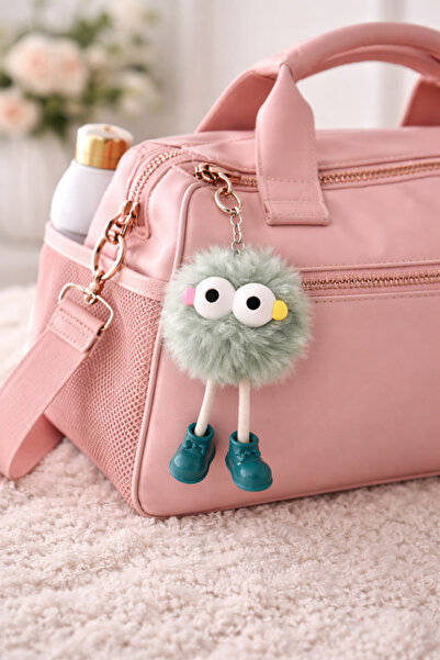 Modish Aksesuar SEVİMLİ PELUŞ ANAHTARLIK ÇANTA SÜSÜ