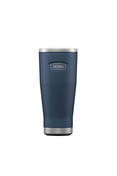 Thermos كوب آيكون IS115 سعة 0.53 لتر بقفل انزلاقي، لون كحلي مع قش 022982