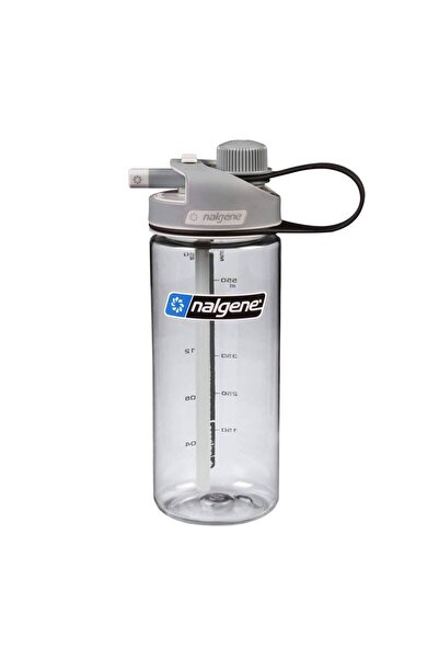 NALGENE Multidrink, Clear Gray Cap Tritan Water Bottle 1790