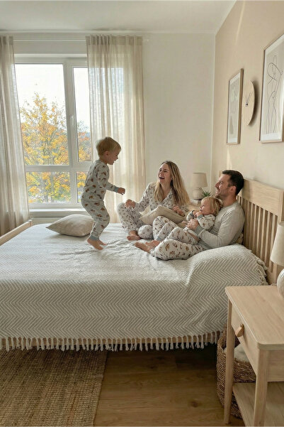 Rikka Home Dreamy Rikka Double Personality Pike 200x230 ناعم، مزيج القطن، 4 م...