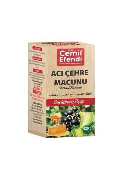 Cemilefendi Acı Çehreli Macun 420 Gr
