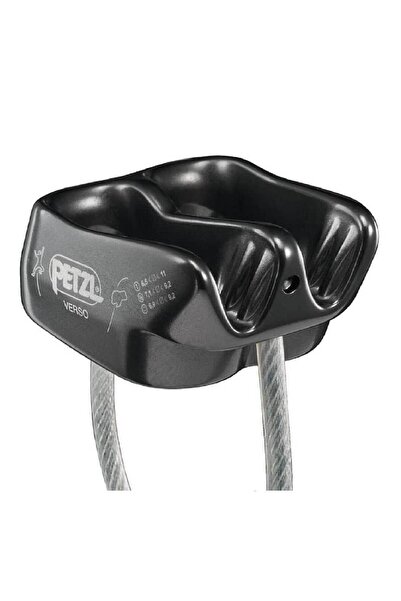 PETZL Verso İniş Emniyet Aleti Gri D019AA00