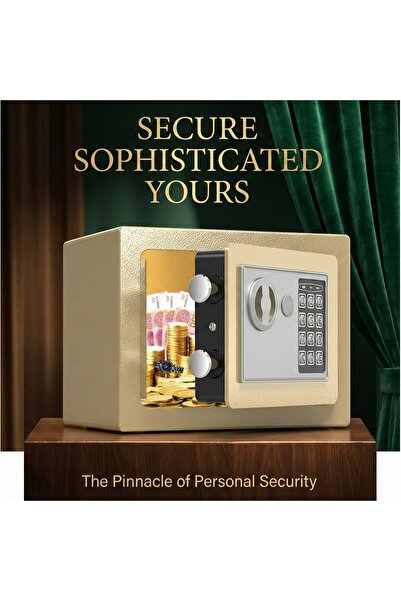 Primo Plus Compact Electronic Safe with Dual Locking System 27X22x23 cm