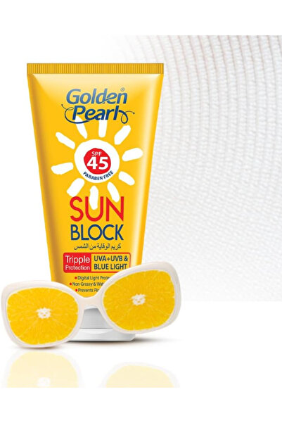 Golden pearl SUN BLOCK CREAM 60ml 45SPF